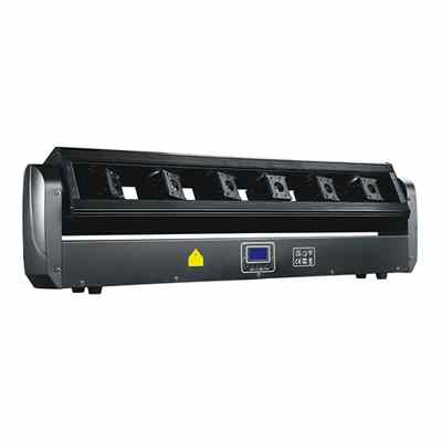 Six moving head laser light